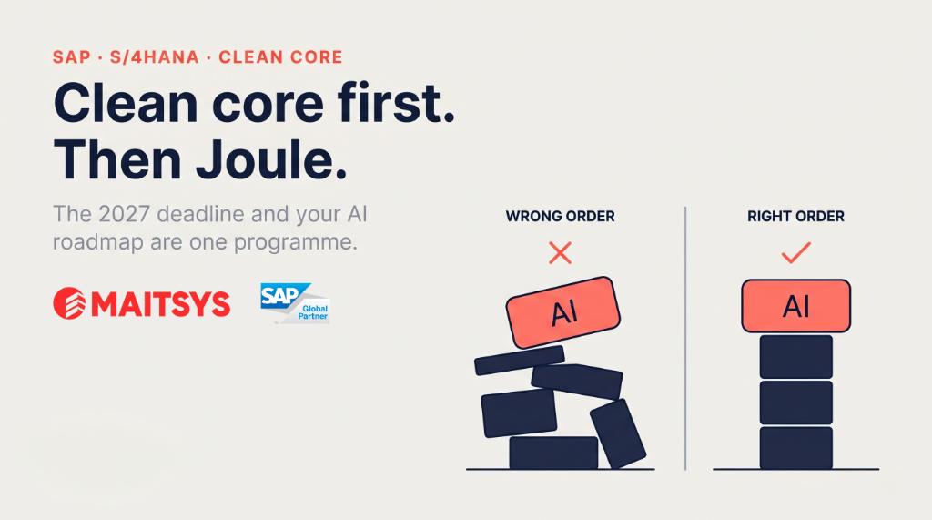 Why Joule Needs a Clean Core First: The 2027 Sequencing Problem Why Joule Needs a Clean Core First: The 2027 Sequencing Problem